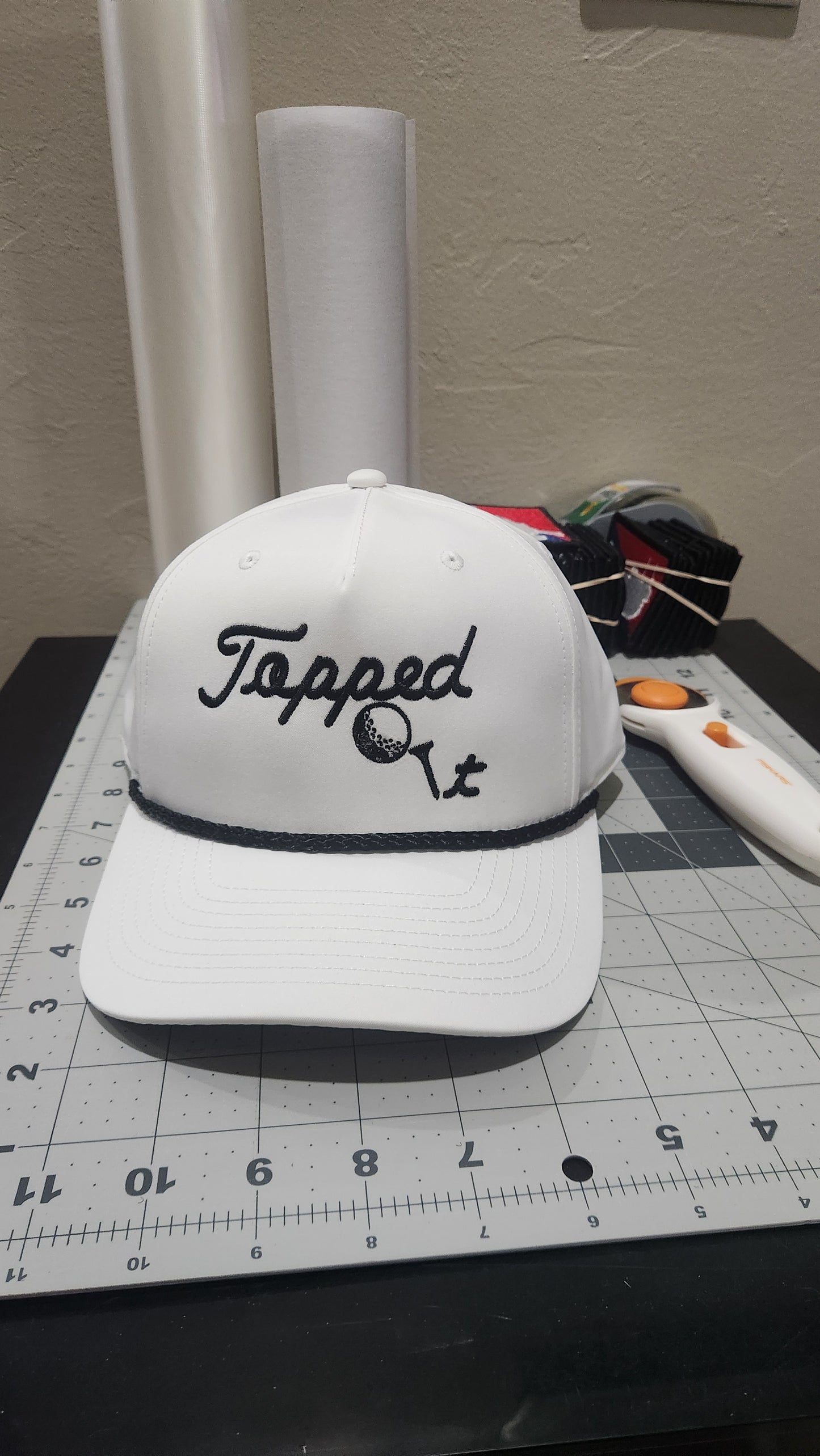 Topped it Golf Hat