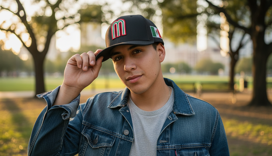 Mexico 3D Puff Hat Lifestyle