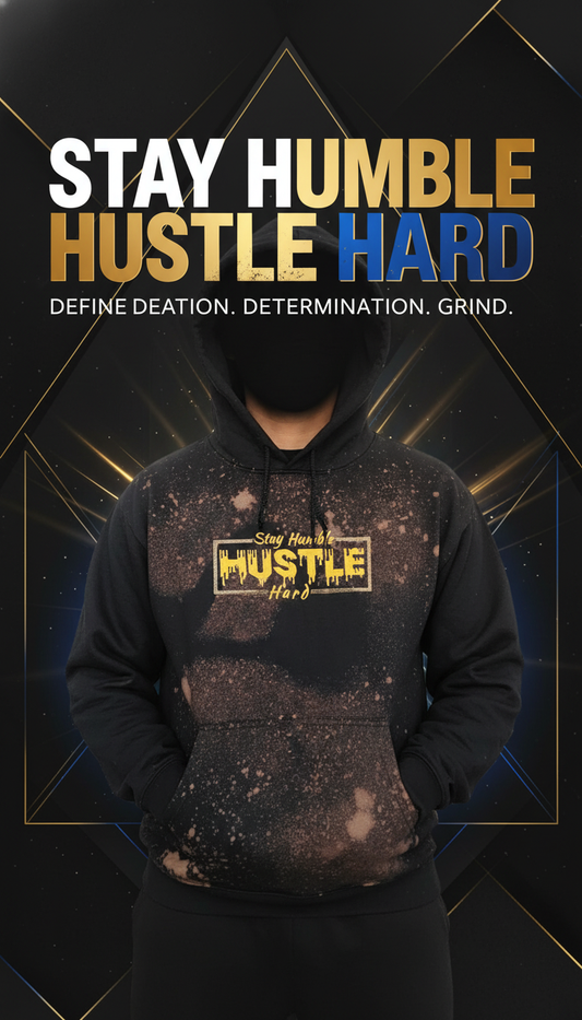 Stay Humble Hustle Hard Social Media Banner